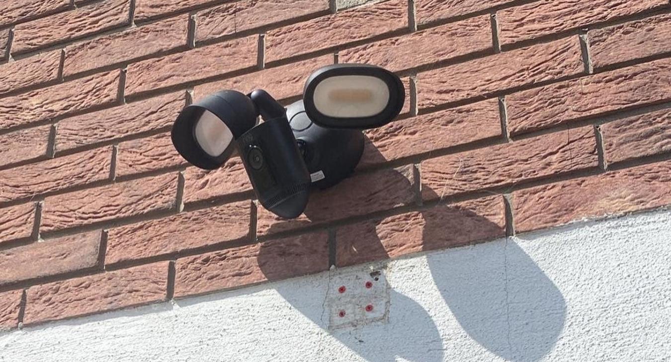 Security Light installation by Intolec Ltd in Warwickshire