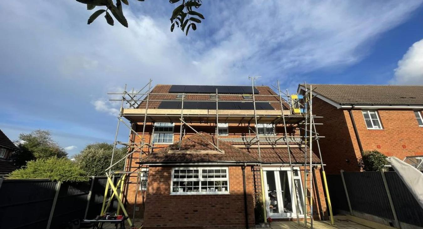 Solar installation in Thrapston, Kettering by Intolec Ltd